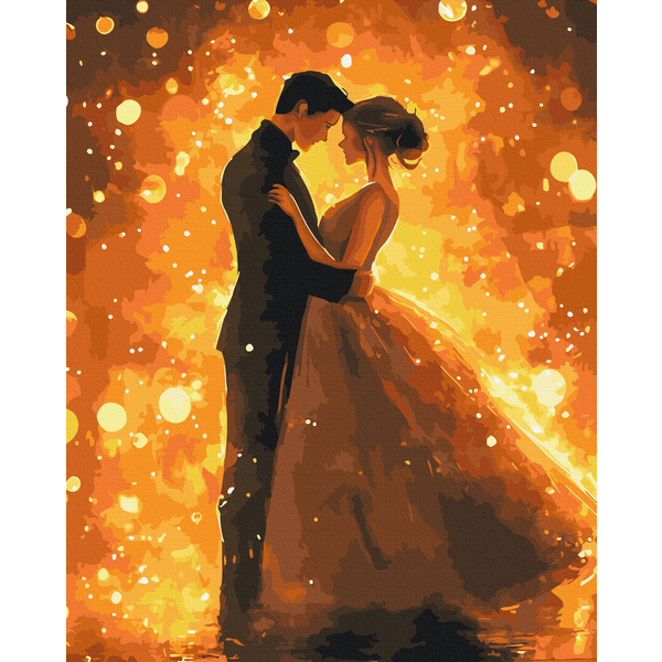 Картина по номерам Романтика - Магія кохання