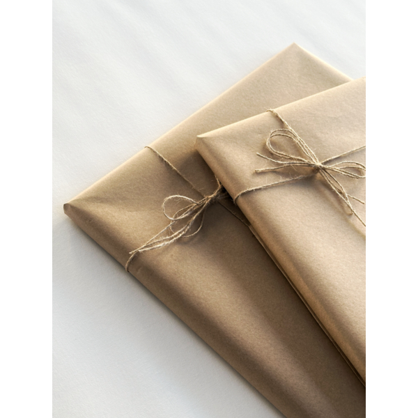 Подарункове упакування - Подарункова упаковка  крафт 30х30