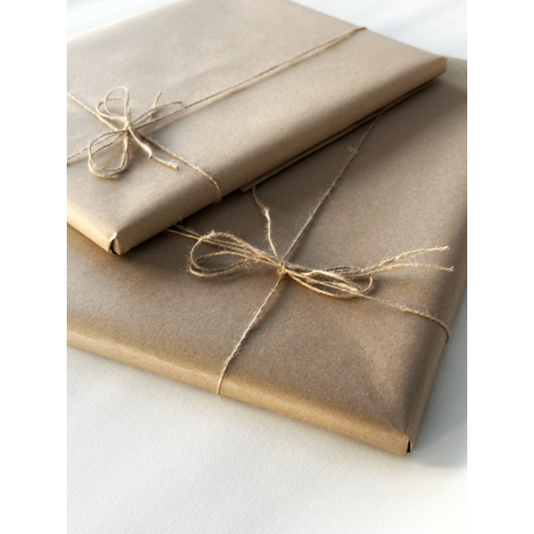 Подарункове упакування - Подарункова упаковка  крафт 60х60
