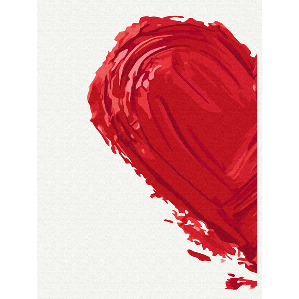 Картина по номерам Романтика - Відбиток кохання 1