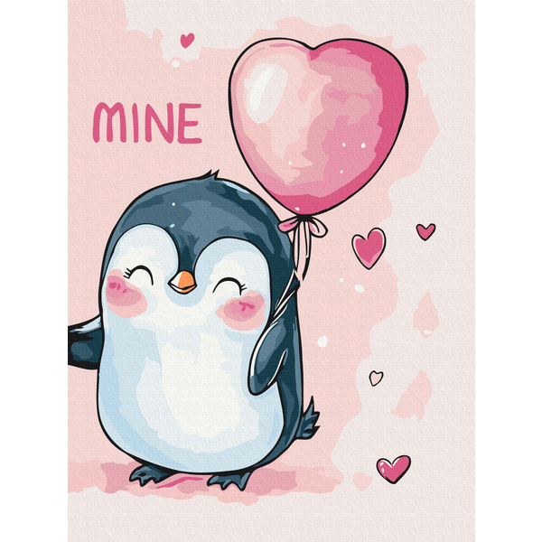 Картина по номерам Тварини, птахи та риби - Любов, що зігріває 2