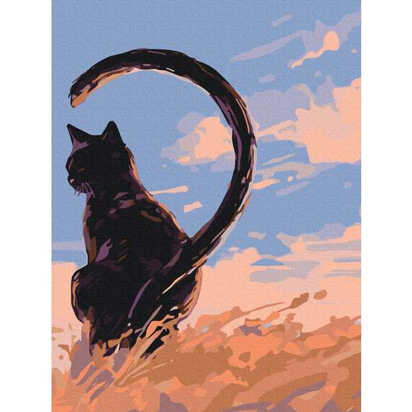 Картина по номерам Тварини, птахи та риби - Моя половинка 2