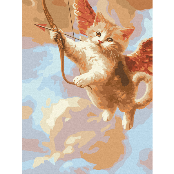 Картина по номерам Тварини, птахи та риби - Стрелы любви 2