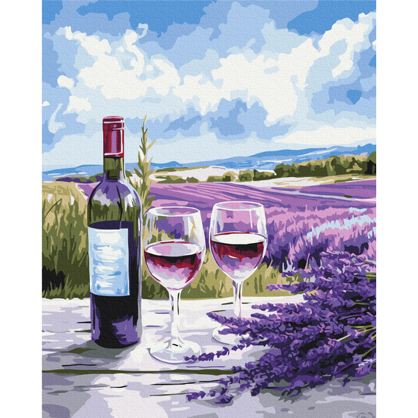 Картина по номерам Пейзажі - Романтика в Провансі