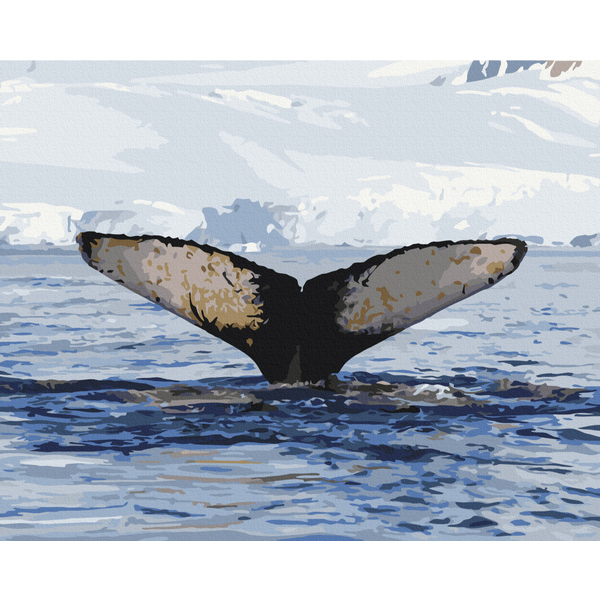 Картина по номерам Тварини, птахи та риби - Погружение в глубины © Оксана Савенко