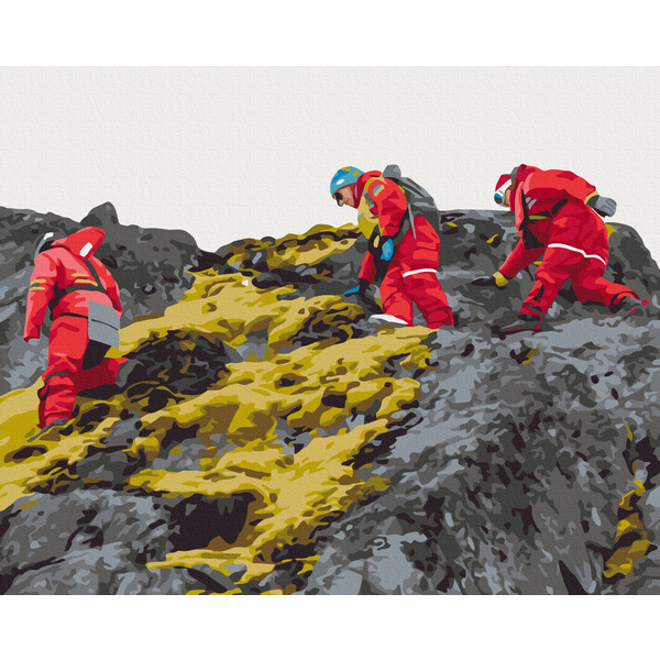 Картина по номерам Природа - Полярные исследовательницы © Юрий Шепета