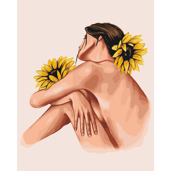 Картина по номерам Авторські колекції - Обійми соняхів ©Alla Berezovska