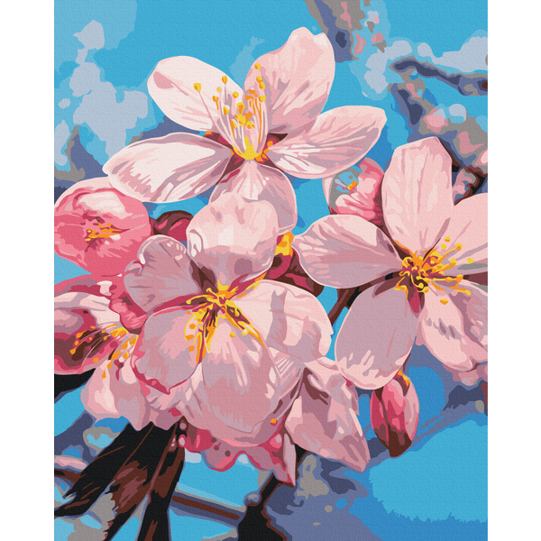 Картина по номерам Авторські колекції - Цвіт сливи © Anastasiia Osmolovska