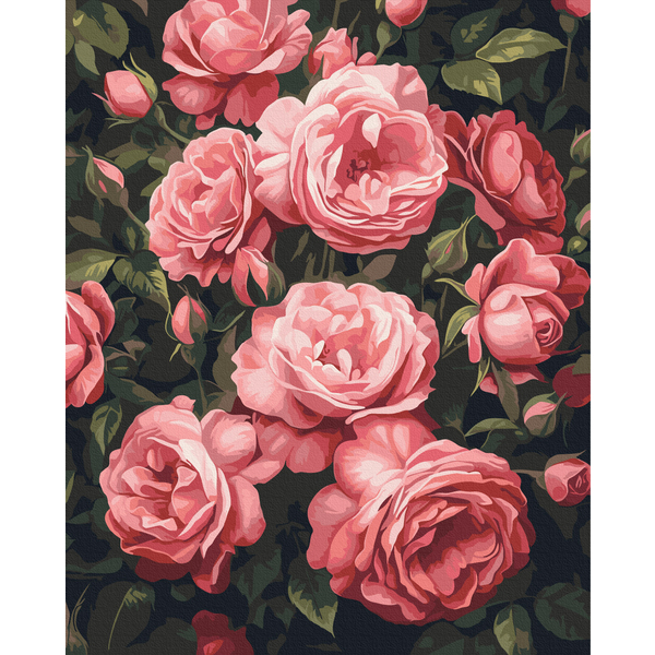 Картина по номерам Квіти - Душистый куст пионов