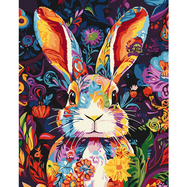 Картина по номерам Тварини, птахи та риби - Пушистый гость праздника