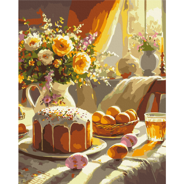 Картина по номерам Натюрморти - Светлое Воскресение