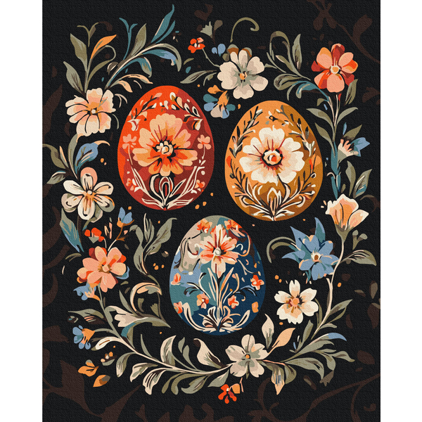 Картина по номерам Натюрморти - Писанковое вдохновение