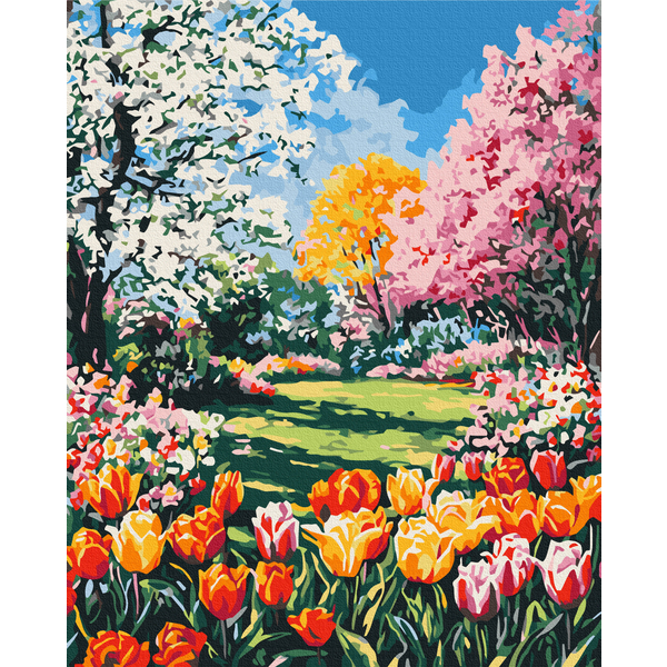 Картина по номерам Природа - Очарование весны