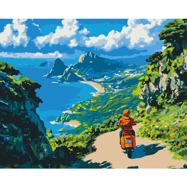 Картина по номерам Природа - На встречу горизонту