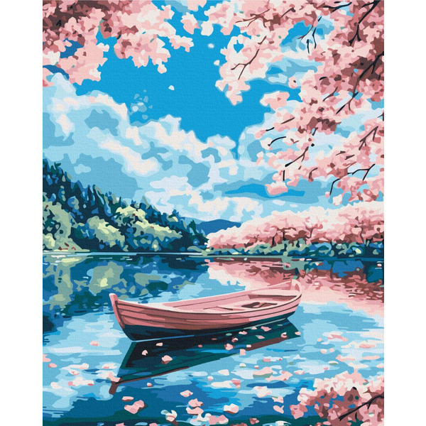 Картина по номерам Природа - Pink dreams