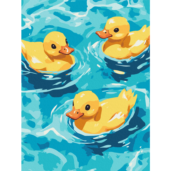 Картина по номерам Для дітей - Каченятка