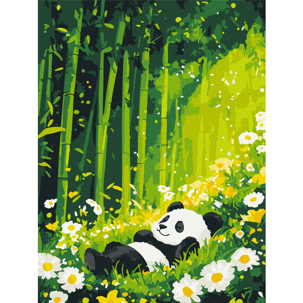 Картина по номерам Для дітей - Сладкий отдых на лугу