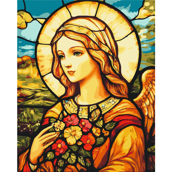 Картина по номерам Преміум картини - Ангел любви и добра