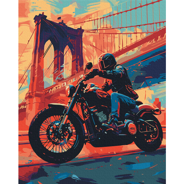 Картина по номерам Чоловічі - Дух міста