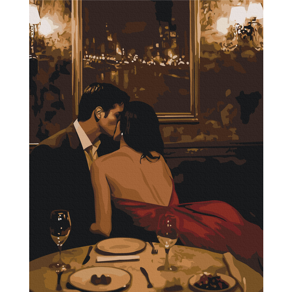 Картина по номерам Романтика - В объятиях вечера