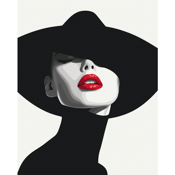 Картина по номерам Романтика - Загадкова леді