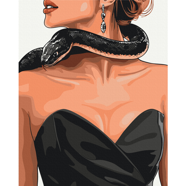 Картина по номерам Романтика - Зміїна грація