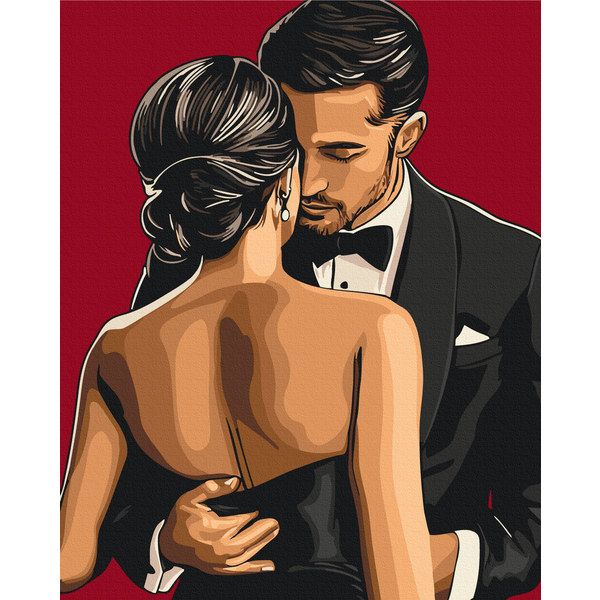 Картина по номерам Романтика - Танец соблазна