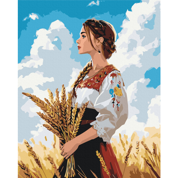 Картина по номерам Люди на картинах - Кольори спадщини