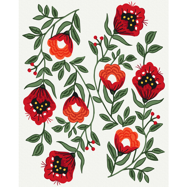 Картина по номерам Авторські колекції - Сад в расцвете ©ptaha.in.ua