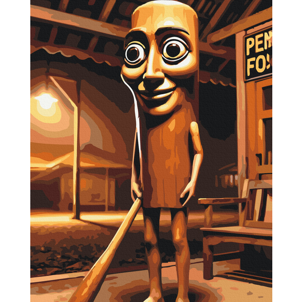 Картина по номерам Мультфільми, комікси, аніме - TUNG TUNG TUNG SAHUR