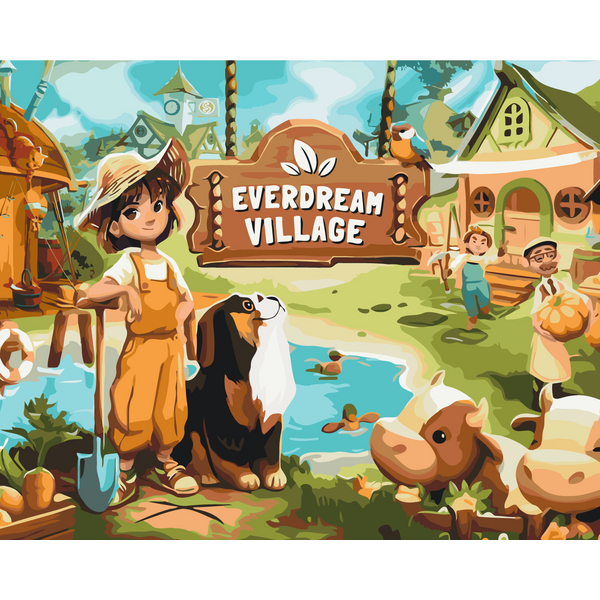 Картина по номерам Картини під клієнтів B2B - Everdream village