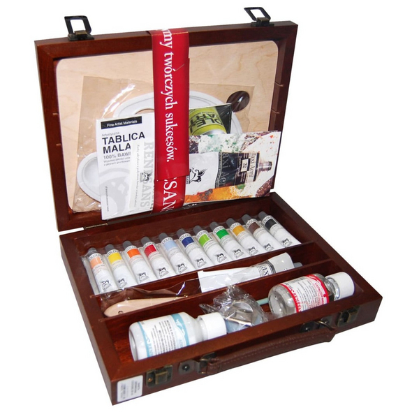 Набори для творчості - Подарунковий набір акрилових фарб 11 кольорів