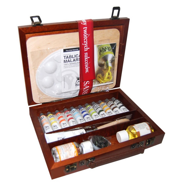 Набори для творчості - Подарунковий набір олійних фарб 11 кольорів