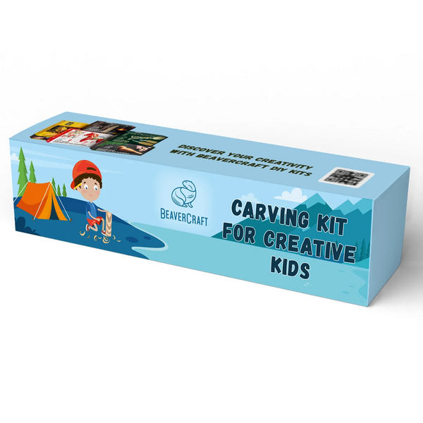 Набори для різьблення - Набір для різьблення ялини для творчих дітей