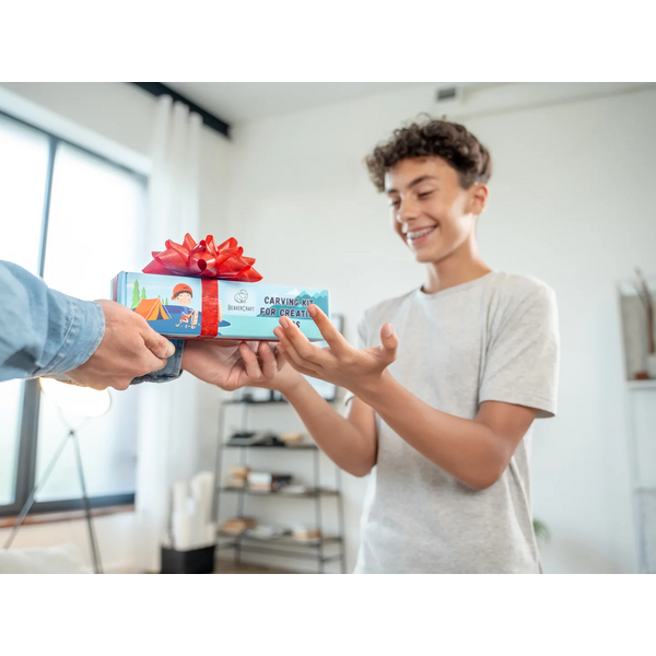 Набори для різьблення - Набір для різьблення ялини для творчих дітей