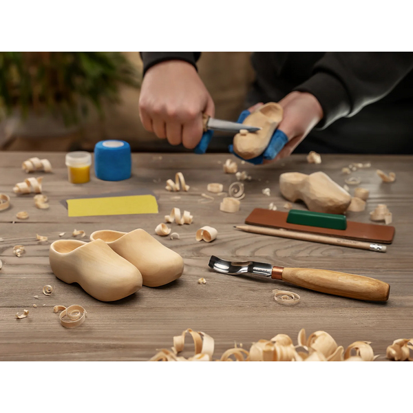 Набори для різьблення - Набір для різьблення дерев'яних черевиків
