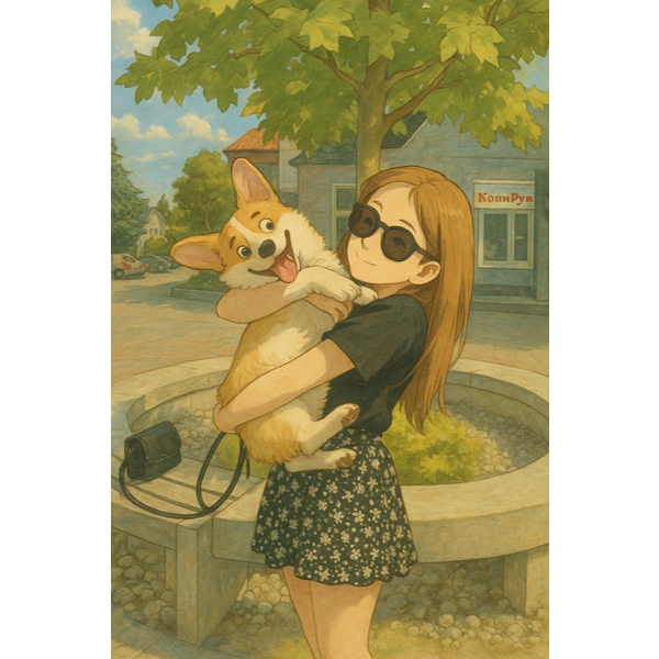 Стилізовані фото на полотні - Гіблі