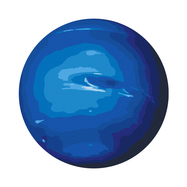 40 см - Нептун фото NASA (Размер L)