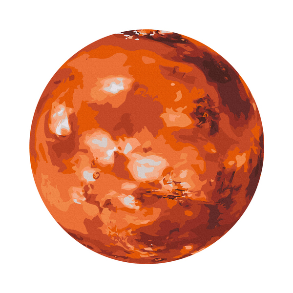 40 см - Марс фото NASA (Размер L)