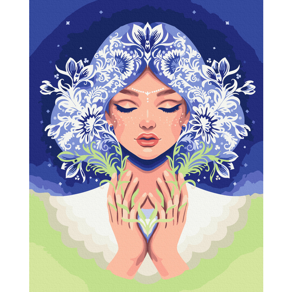 Картина по номерам Авторські колекції - Володарка тиші © Polina Skurykhina