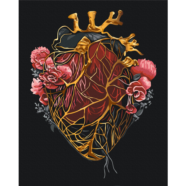 Картина по номерам Авторські колекції - Пробитая насквозь холодная и сталь © Юлия Ангелюк