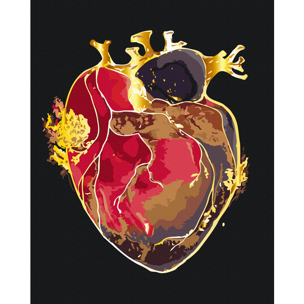 Картина по номерам Авторські колекції - З любовʼю до себе © Юлія Ангелюк