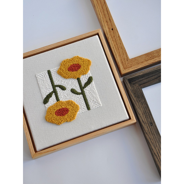 Набори для килимової вишивки - Набір для килимової вишивки «Чорнобривці»