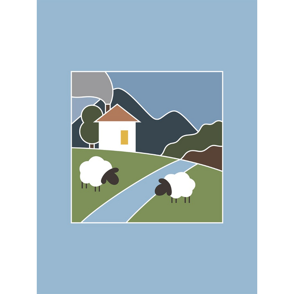 Набори для килимової вишивки - Набір для килимової вишивки «Краєвид»