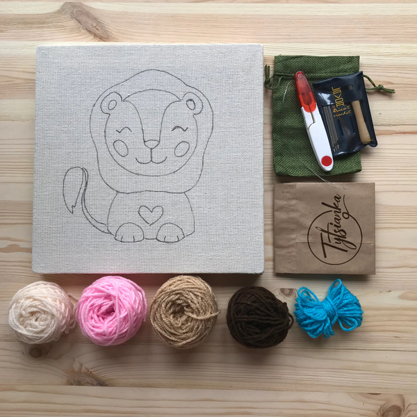 Набори для килимової вишивки - Набір для килимової вишивки 