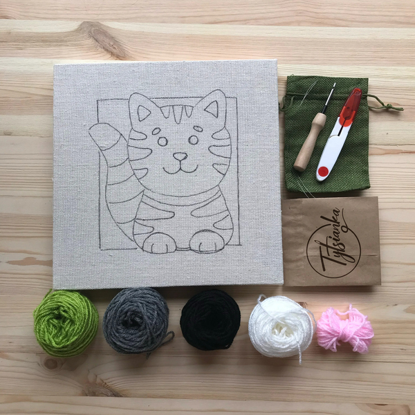 Набори для килимової вишивки - Набір для килимової вишивки 