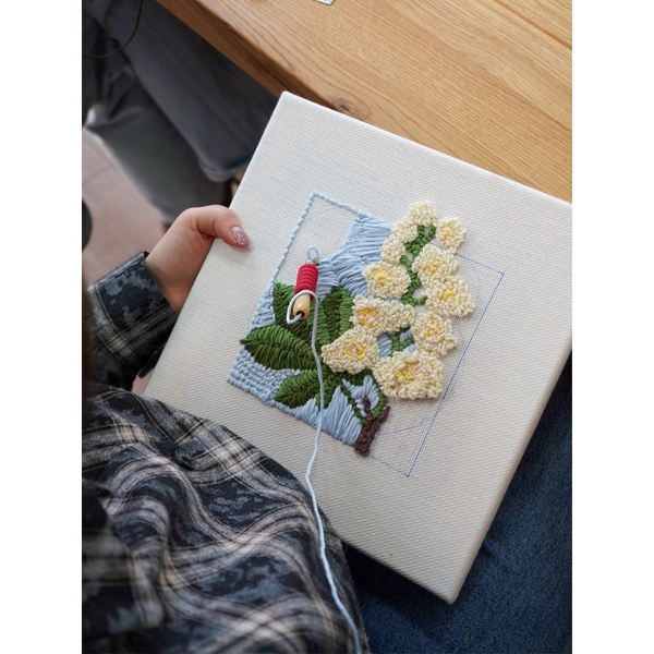 Набори для килимової вишивки - Набір для килимової вишивки «Петриківський розпис»