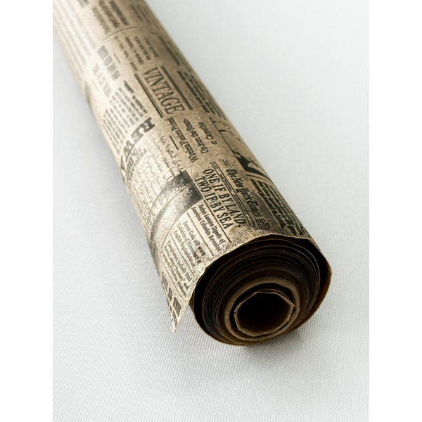 Подарункове упакування - Подарункова упаковка  крафт Ретро 30х40