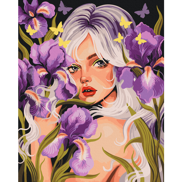 Картина по номерам Авторські колекції - Цветочная мольфарка © Polina Skurykhina