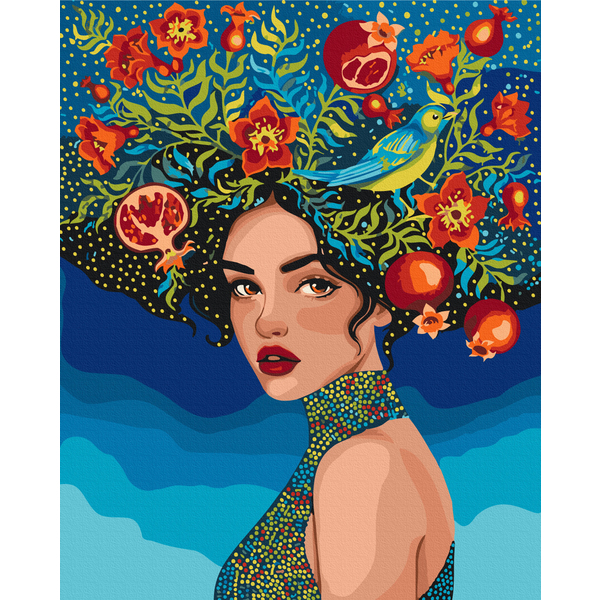 Картина по номерам Авторські колекції - Хранительница лета © Polina Skurykhina